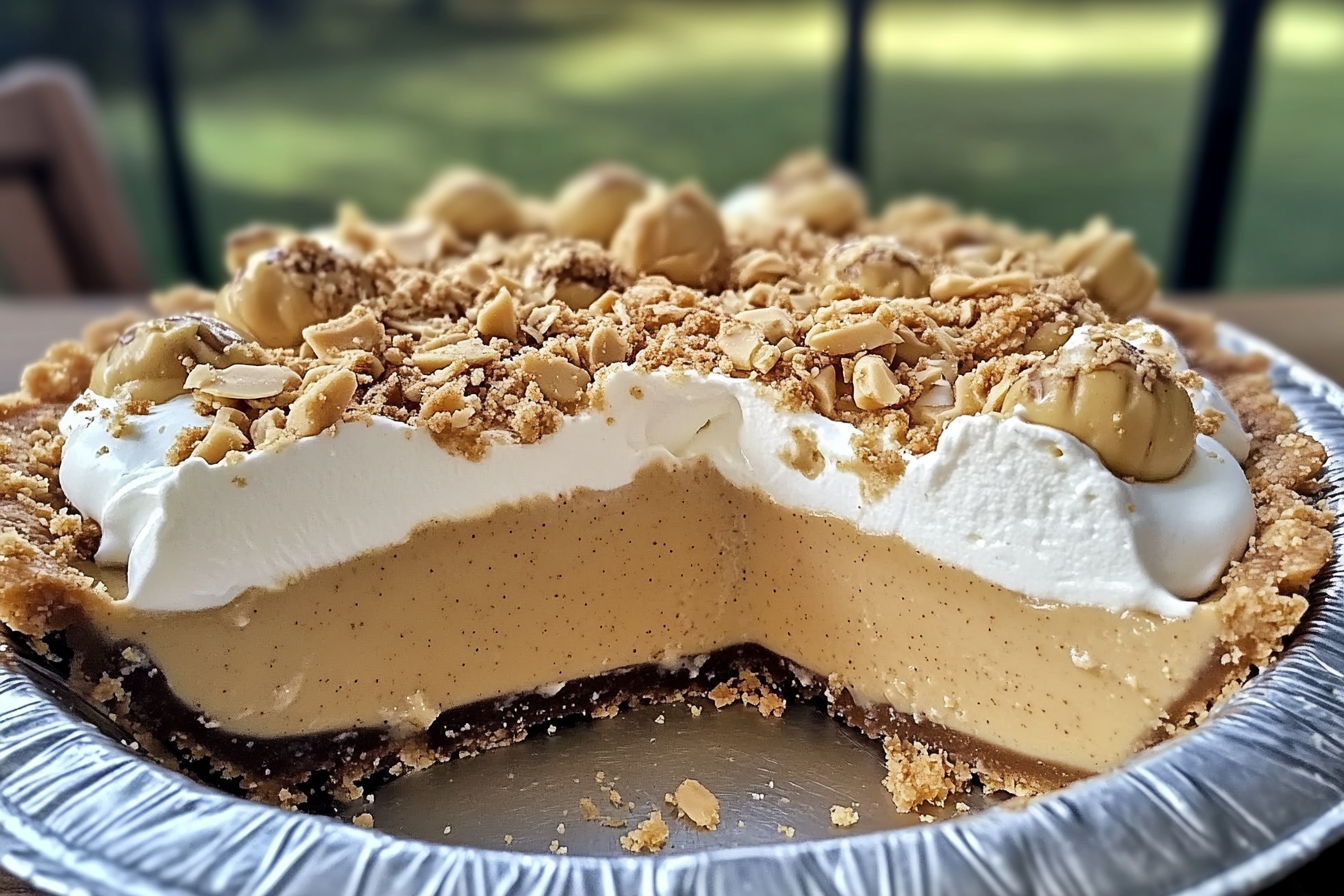 Amish pie, peanut butter cream pie, peanut butter dessert
