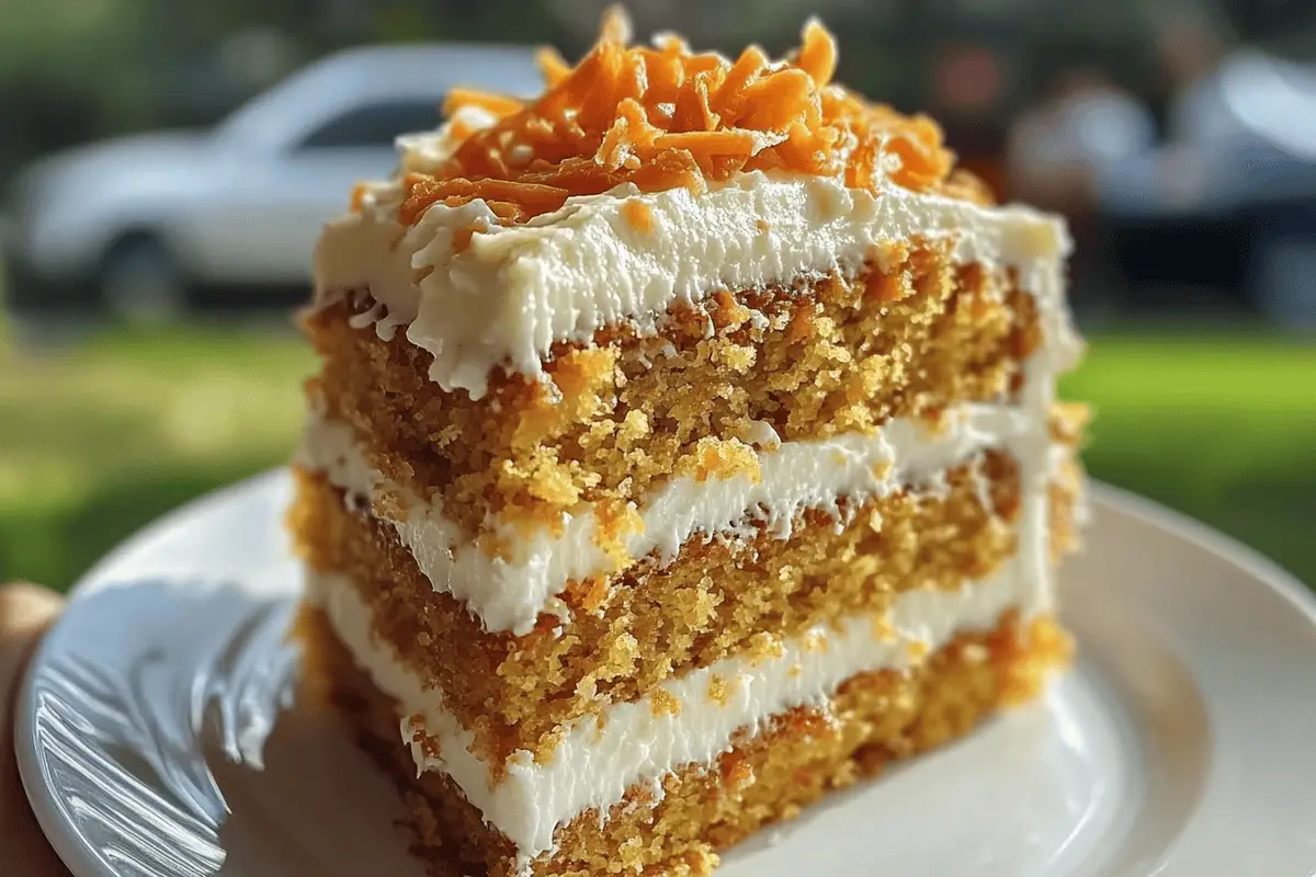 carrot cake recipe, homemade carrot cake