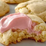 Crumbl Cookie Recipe, Freshly baked Crumbl-style cookies cooling on a parchment-lined baking sheet.