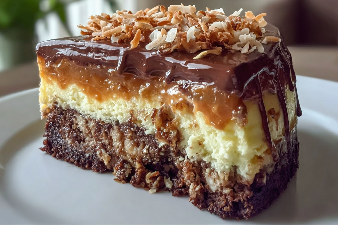German chocolate cheesecake recipe