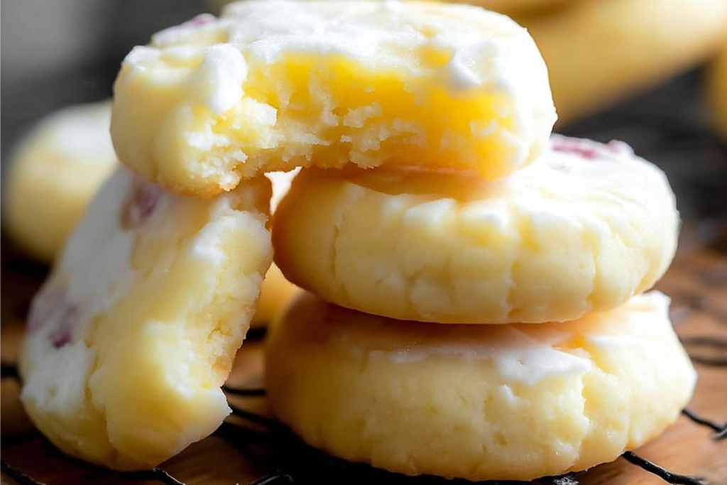 Easy Zesty Lemon Meltaway Cookies recipe made with fresh lemons and simple pantry ingredients.