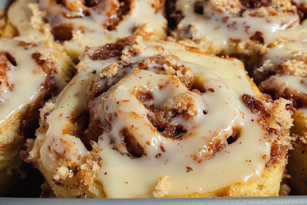 Soft and fluffy Carrot Cake Cinnamon Rolls